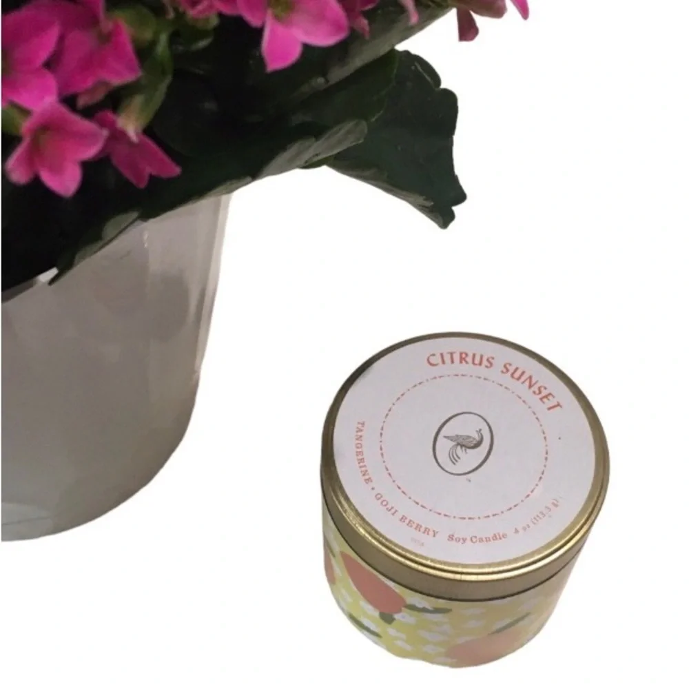 NWOB Citrus Sunset Soy Candle 4 oz.